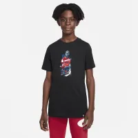 Nike England Big дитячі Player футболка колір чорний