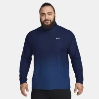 Nike Tour чоловічі Dri-FIT ADV 1/2-Zip для гольфу Top блакитний
