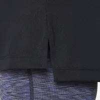 Nike Girls' Dri-FIT Long-Sleeve 1/4-Zip Top колір чорний