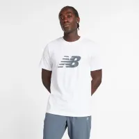 Футболка New Balance MT43906WT - Белая