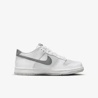 Nike Dunk Low Big детские Кроссовки цвет белый