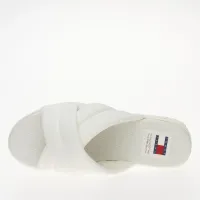 Шльопанці Tommy Jeans Lettering Flatform EN0EN02465-YBL - Білі