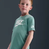 Nike Futura Little детские Everцвет зеленый футболка цвет зеленый