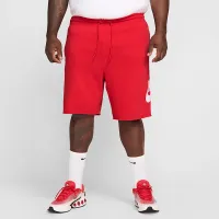 Nike Club мужские French Terry Alumni шорты цвет красный