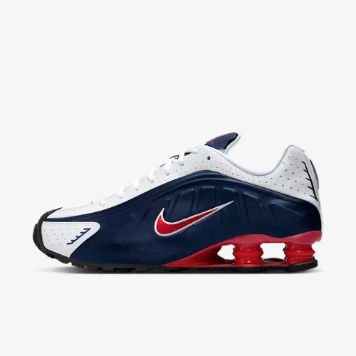 Nike Shox R4 мужские Кроссовки синий