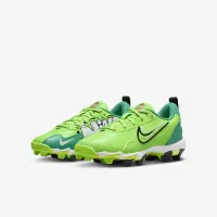Nike Force Trout 9 Keystone Big детские бейсбольные бутсы цвет зеленый
