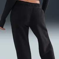 Nike Sportswear Club Fleece жіноча Mid-Rise Wide-Leg Cozy Pants колір чорний