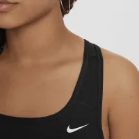 Nike Swoosh Big детские (Girls') Sports Bra цвет черный