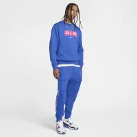 Nike Air чоловічі Fleece Crew-Neck світшот блакитний
