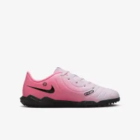 Nike Jr. Tiempo Legend 10 Club Little/Big детские TF Low-Top Soccer Кроссовки Pink