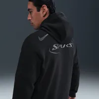 Tottenham Hotspur Club чоловічі Nike Soccer Pullover Толстовка з капюшоном колір чорний