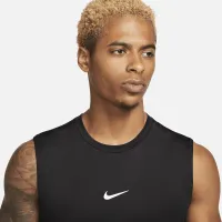 Nike Pro чоловічі Dri-FIT Tight Sleeveless Fitness Top колір чорний