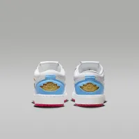 Nike Air Jordan 1 Low SE Big дитячі Кросівки колір білий