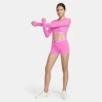 Nike Pro 365 Women's Dri-FIT Cropped Long-Sleeve Top