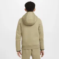 Nike Sportswear Tech Fleece Big дитячі (для хлопчиків) Full-Zip Толстовка з капюшоном колір коричневий