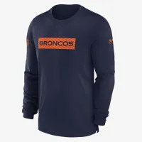 Denver Broncos Sideline Player Team Issue Men’s Nike Dri-FIT Long-Sleeve Top блакитний