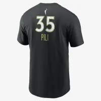 Alissa Pili Minnesota Lynx Rebel Edition Nike WNBA футболка колір чорний
