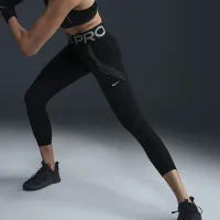 Nike Pro Sculpt жіноча З високою талією 7/8 лосіни колір чорний