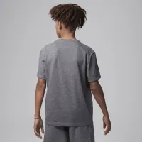 Nike Jordan Flight Essentials Big дитячі Patch футболка колір сірий