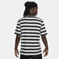 Nike Club чоловічі Striped Polo колір чорний