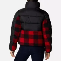 Куртка Columbia Leadbetter Point Sherpa Hybrid Puffer 1955243011 - чорно-червона