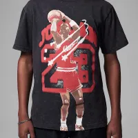 Nike Jordan Big дитячі 40th Anniversary футболка колір чорний