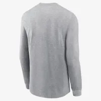 Kansas City Chiefs Super Bowl LIX Bound Nola Inspiцвет красный мужские Nike NFL Long-Sleeve футболка цвет серый