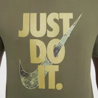 Nike чоловічі Dri-FIT Short-Sleeve Fitness футболка колір зелений