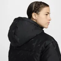 Nike Sportswear Classic женская Therma-FIT Loose Puffer Куртка цвет черный