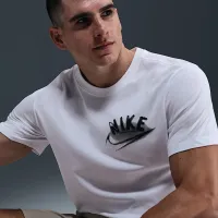 Nike чоловічі Dri-FIT Fitness футболка колір білий