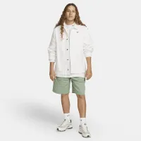 Nike Life мужские Pleated Chino шорты цвет зеленый