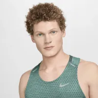 Nike Dri-FIT ADV TechKnit Ultra чоловічі Running Tank колір зелений