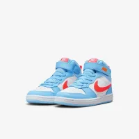 Nike Court Borough Mid 2 Little дитячі Кросівки блакитний