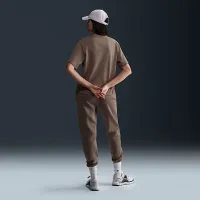 Nike Sportswear Essential женская Boxy футболка цвет коричневый