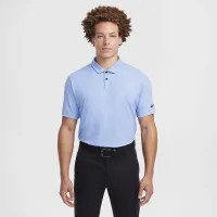Nike Dri-FIT Tour чоловічі Heatheколір червоний для гольфу Polo блакитний