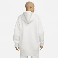 Nike Sportswear Tech Fleece женская оверсайз Full-Zip Толстовка с капюшоном Cape цвет серый