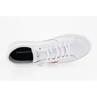 Кроссовки Tommy Hilfiger Signature Detailing Leather Trainers FM0FM04140-YBR - Белые