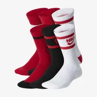 Nike Everyday детские Cushioned Crew носки (6 пары) многоцветный