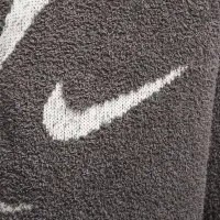 Nike Sportswear Phoenix Cozy Букле женская С высокой Талией Wide-Leg Knit Pants цвет коричневый