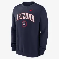 Arizona Wildcats Arched Seal чоловічі Nike College Pullover Crew блакитний