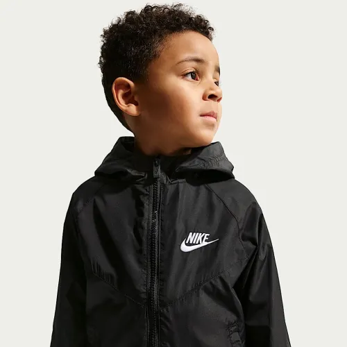 Nike Little детские New Chevron Windrunner цвет черный