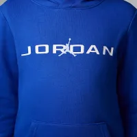 Nike Jordan Little дитячі 2-Piece Baseline Pullover Толстовка з капюшоном комплект блакитний