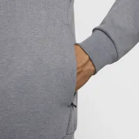 Nike Primary Fleece мужские Dri-FIT UV Full-Zip Performance Толстовка с капюшоном цвет серый