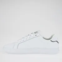 Кроссовки Tommy Hilfiger Corporate Leather Cup Stripes FM0FM04732-YBS - Белые