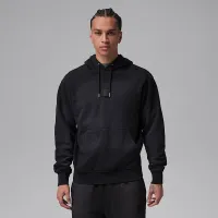 Nike Jordan Flight Fleece мужские Pullover Толстовка с капюшоном цвет черный