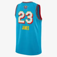 Nike LeBron James 2025 NBA All-Star Game Unisex Jordan Brand Dri-FIT NBA Swingman Jersey блакитний