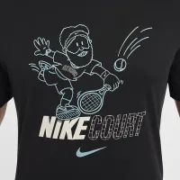 NikeCourt чоловічі Dri-FIT Tennis футболка колір чорний