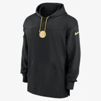 Pittsburgh Steelers Sideline Jersey чоловічі Nike Dri-FIT NFL Pullover Толстовка з капюшоном колір чорний