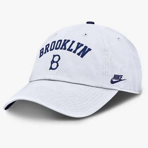 Brooklyn Dodgers Cooperstown Club мужские Nike MLB Adjustable Hat цвет белый