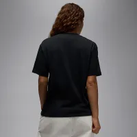 Nike Jordan Flight жіноча Graphic футболка колір чорний